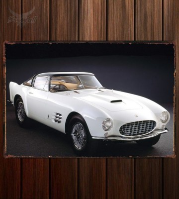 Металлическая табличка Ferrari 375 MM Berlinetta Speciale